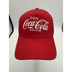 Coca-Cola Coke by PacSun Baseball Cap Snap fit One Size Canvas Adjustable NWT